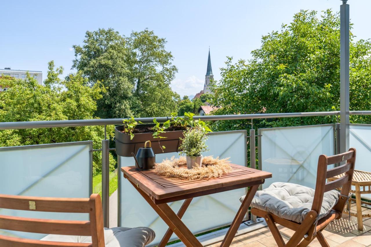 2Og Rechts - Wunderschoene 80M2 3-Zimmer City Wohnung Naehe Salzburg Freilassing Esterno foto